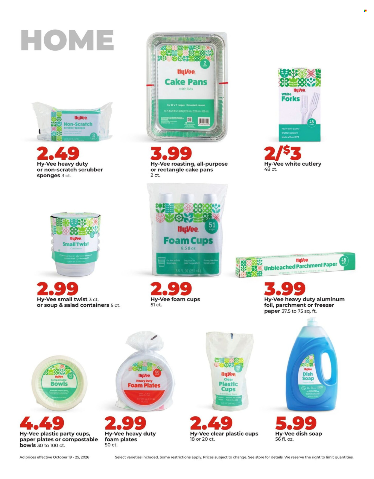 Hy-Vee ad  - 10.19.2026 - 10.25.2026. Page 39