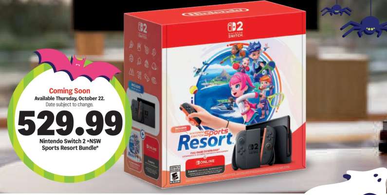 Nintendo Switch 2 + NSW Sports Resort Bundle