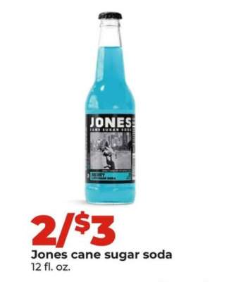 Jones cane sugar soda