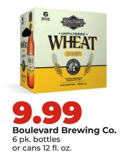 Boulevard Brewing Co. Unfiltered Wheat Beer