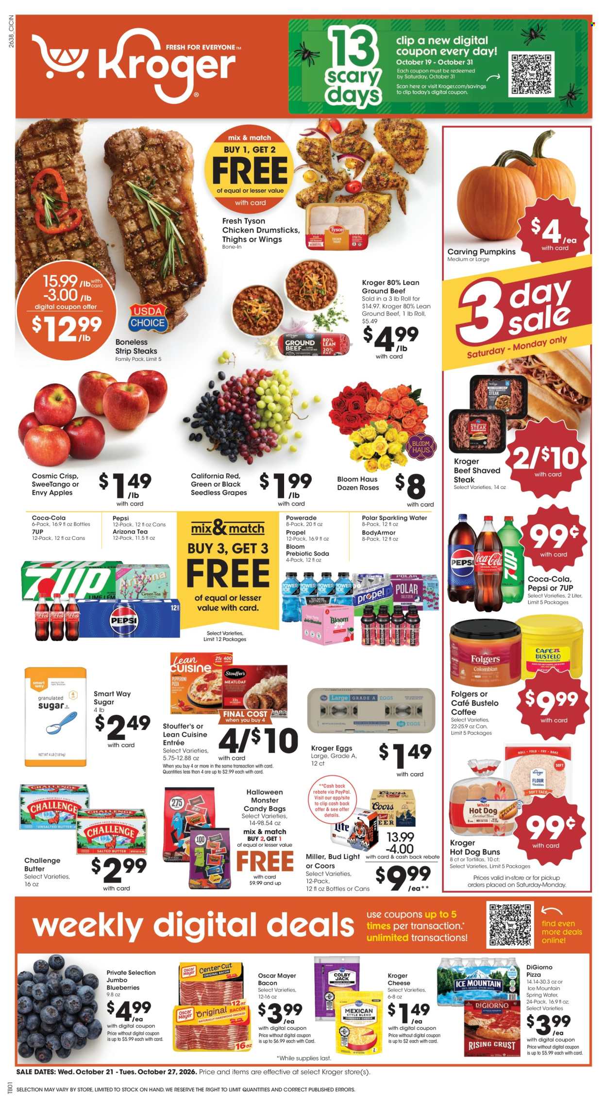 Kroger ad  - 10.21.2026 - 10.27.2026. Page 1