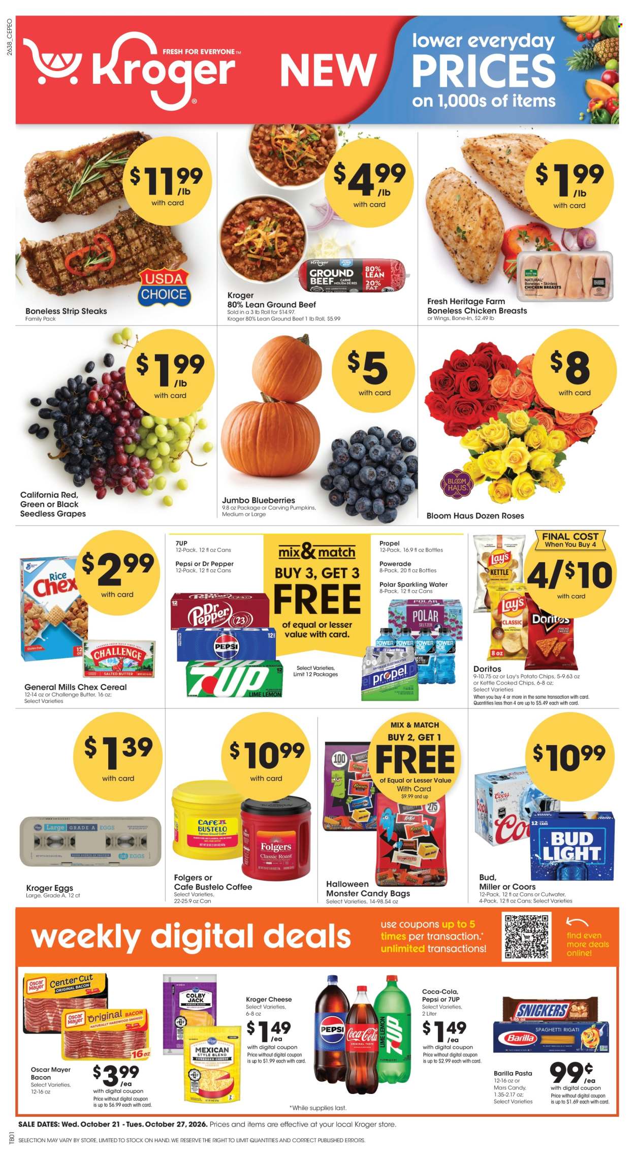 Kroger ad  - 10.21.2026 - 10.27.2026. Page 1