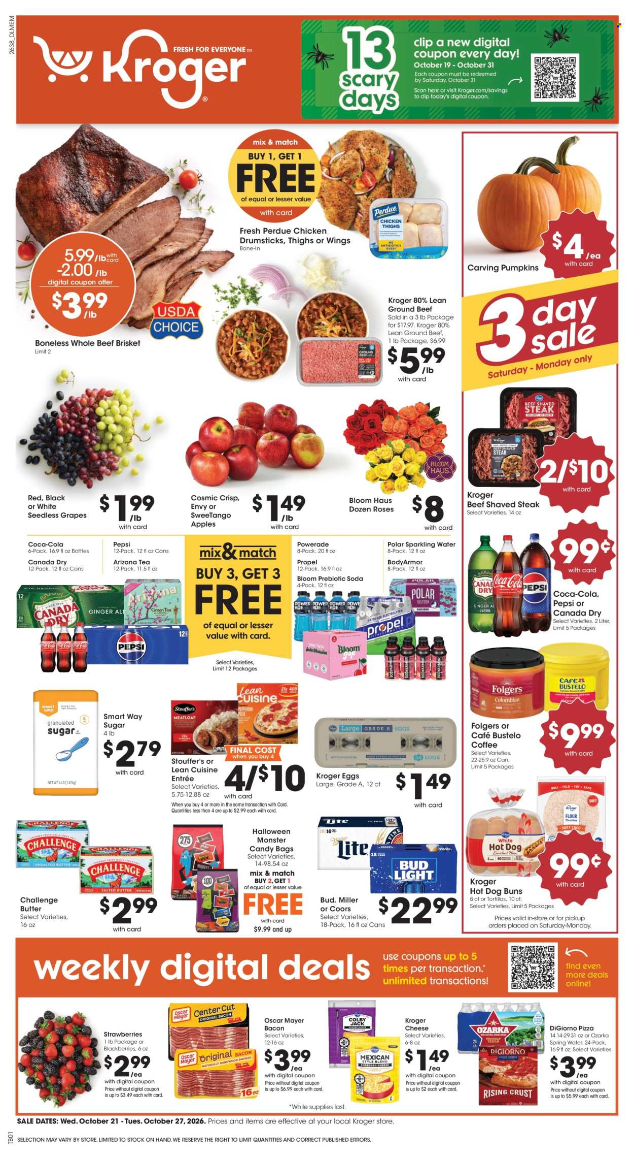 Kroger ad  - 10.21.2026 - 10.27.2026. Page 1