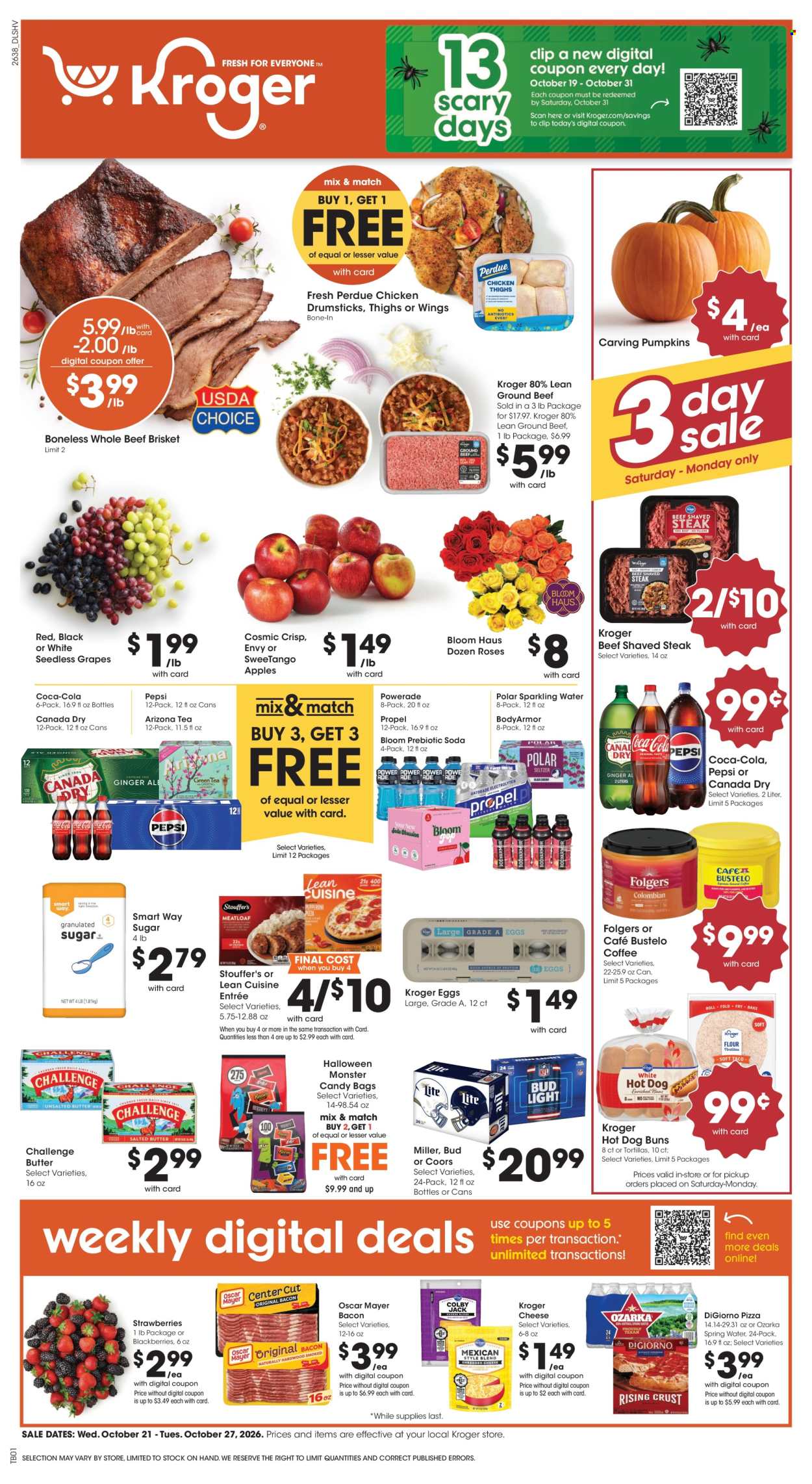 Kroger ad  - 10.21.2026 - 10.27.2026. Page 1