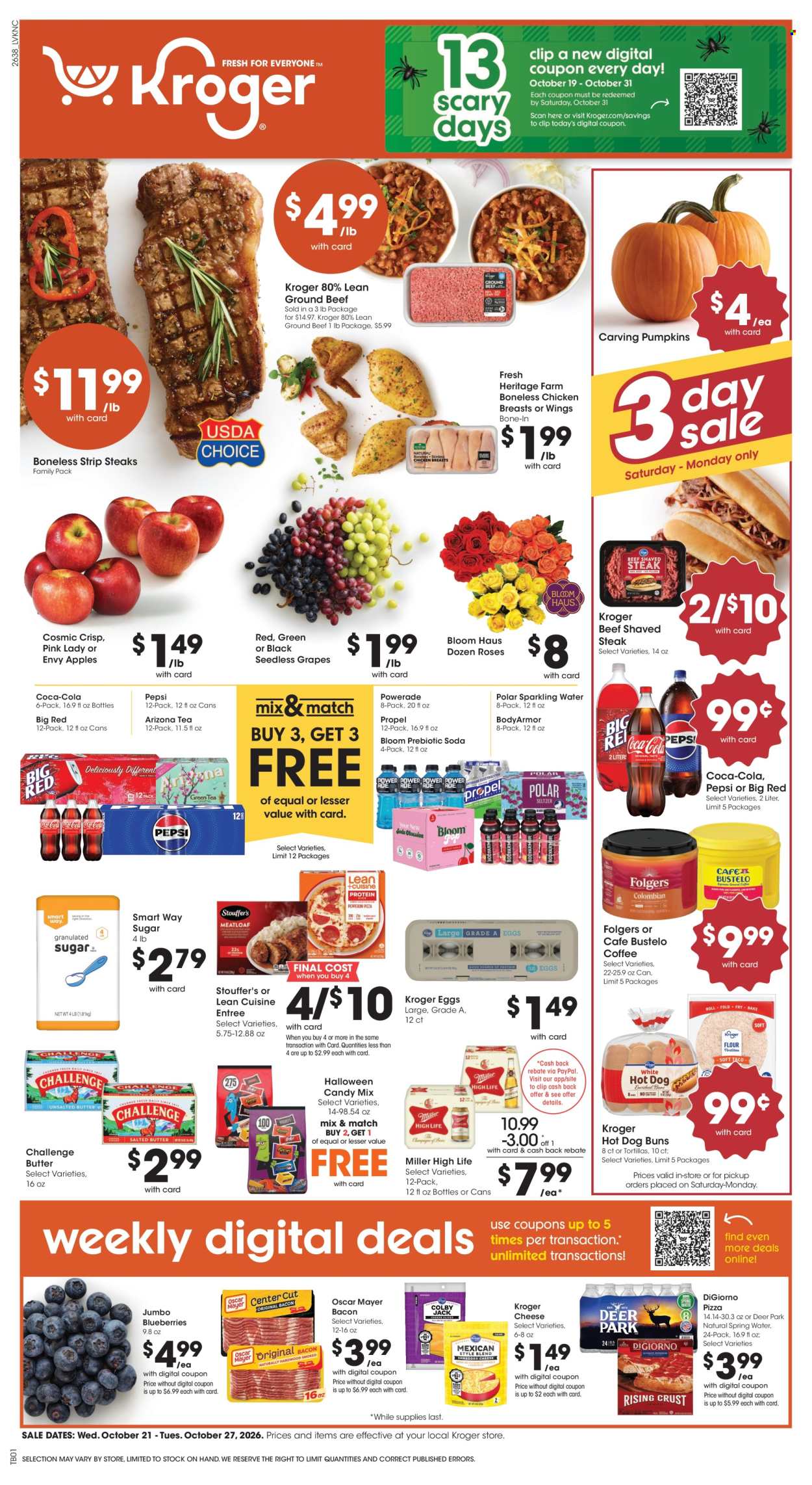 Kroger ad  - 10.21.2026 - 10.27.2026. Page 1