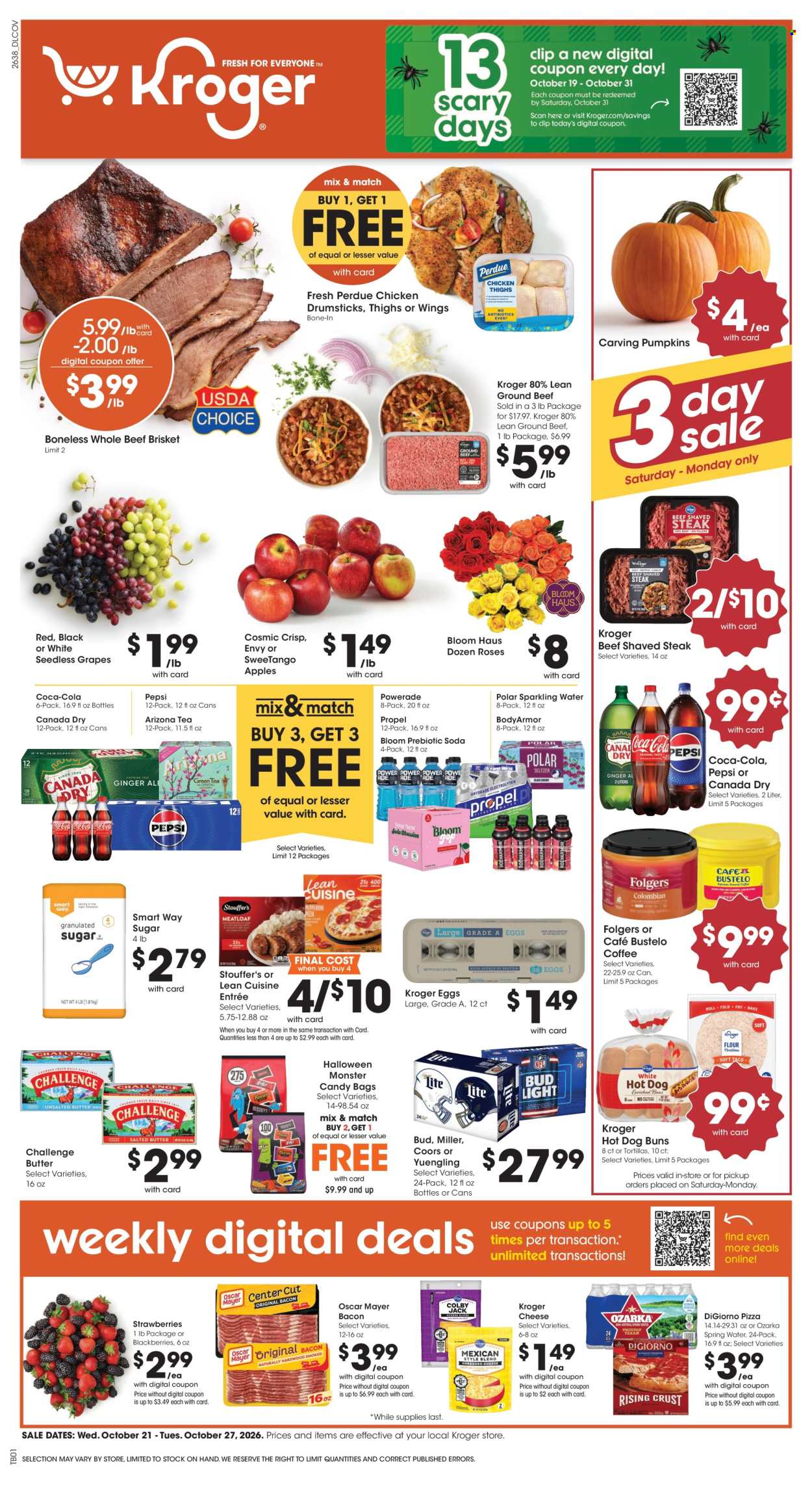 Kroger ad  - 10.21.2026 - 10.27.2026. Page 1