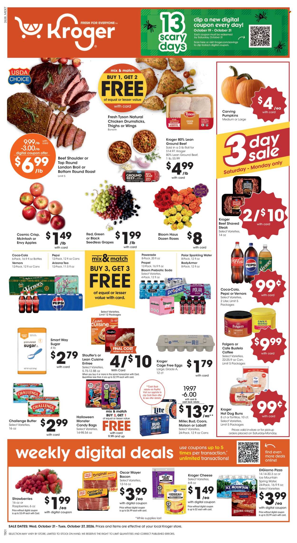 Kroger ad  - 10.21.2026 - 10.27.2026. Page 1