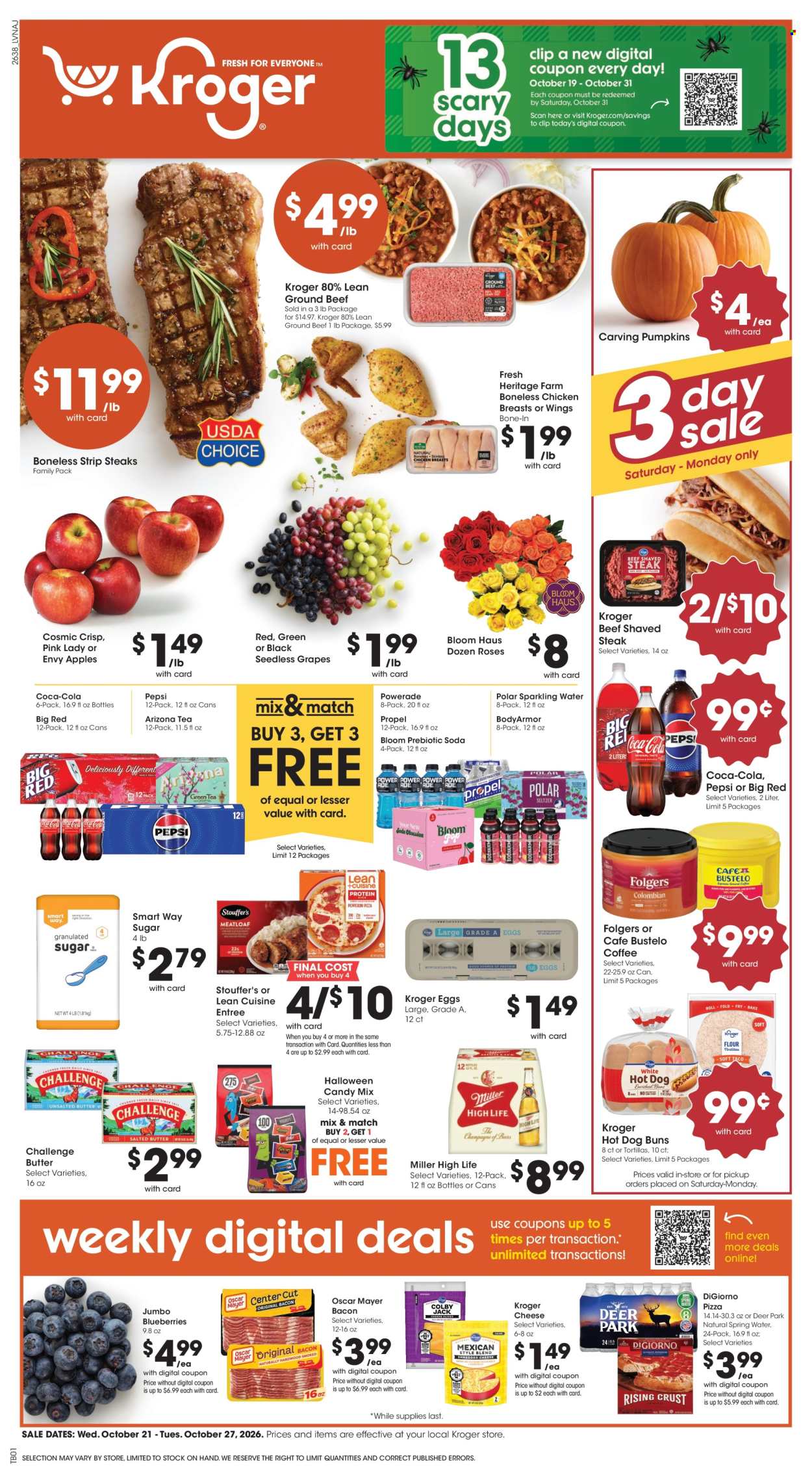 Kroger ad  - 10.21.2026 - 10.27.2026. Page 1