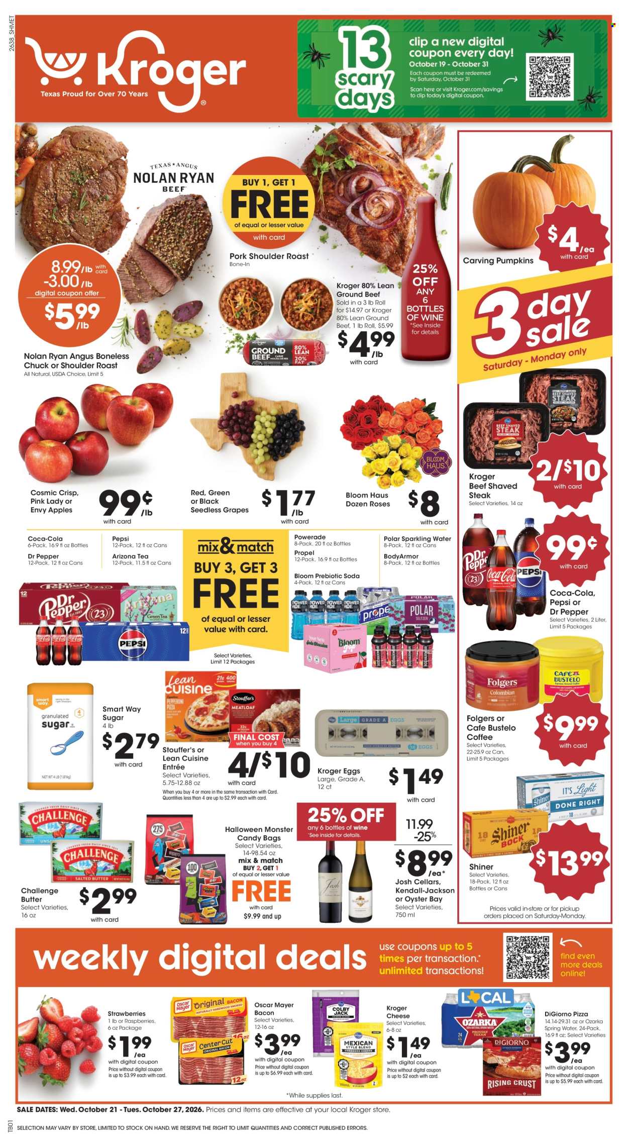 Kroger ad  - 10.21.2026 - 10.27.2026. Page 1