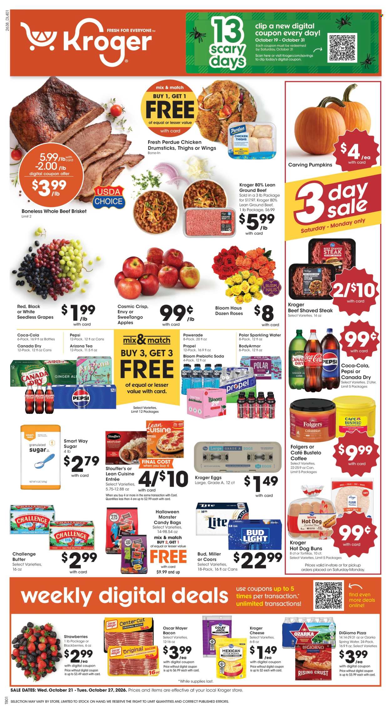 Kroger ad  - 10.21.2026 - 10.27.2026. Page 1