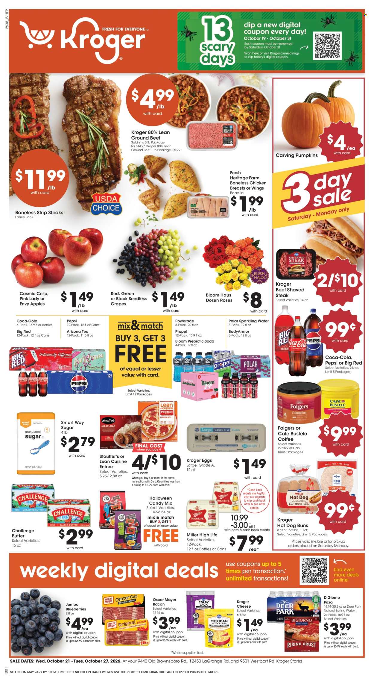 Kroger ad  - 10.21.2026 - 10.27.2026. Page 1