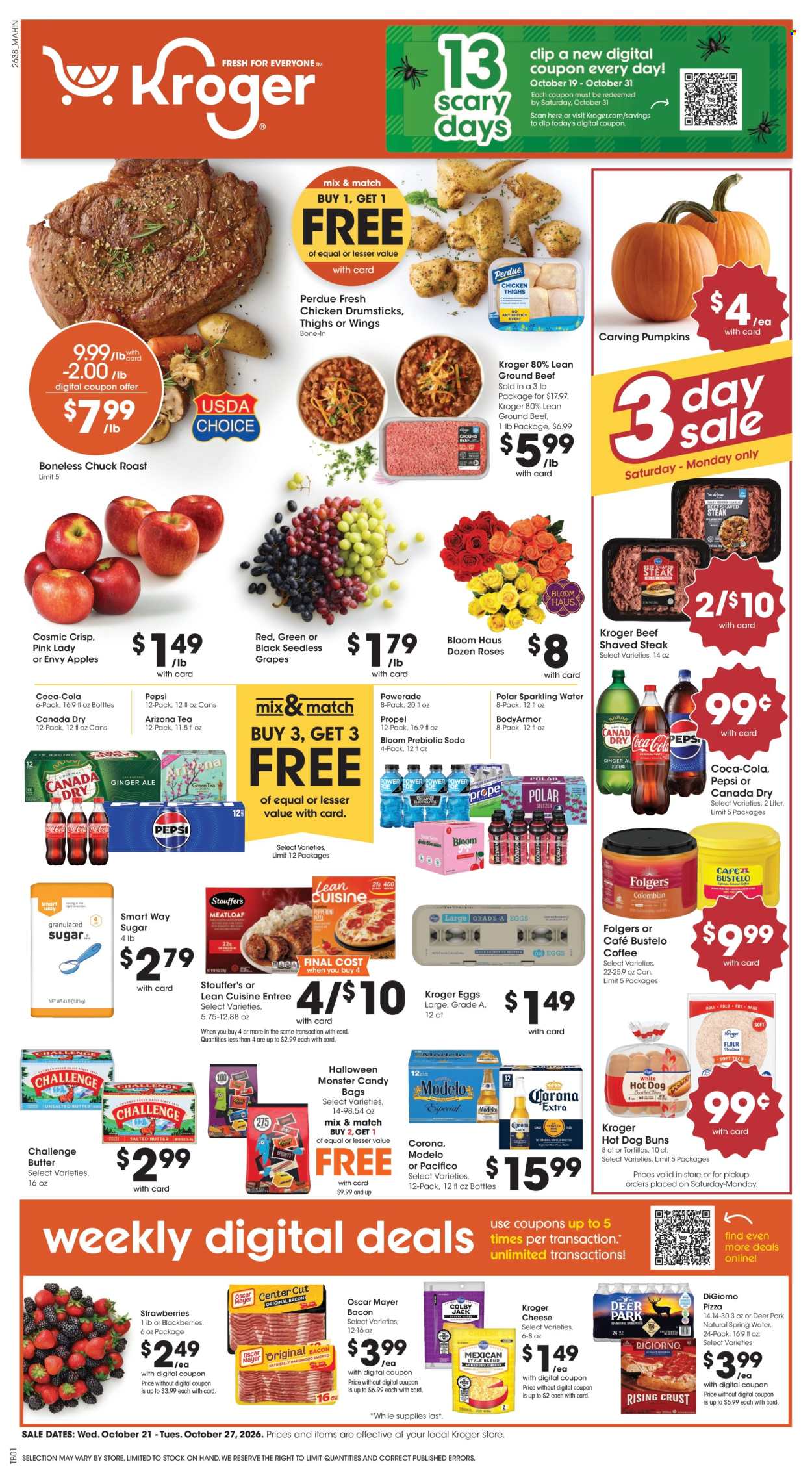 Kroger ad  - 10.21.2026 - 10.27.2026. Page 1