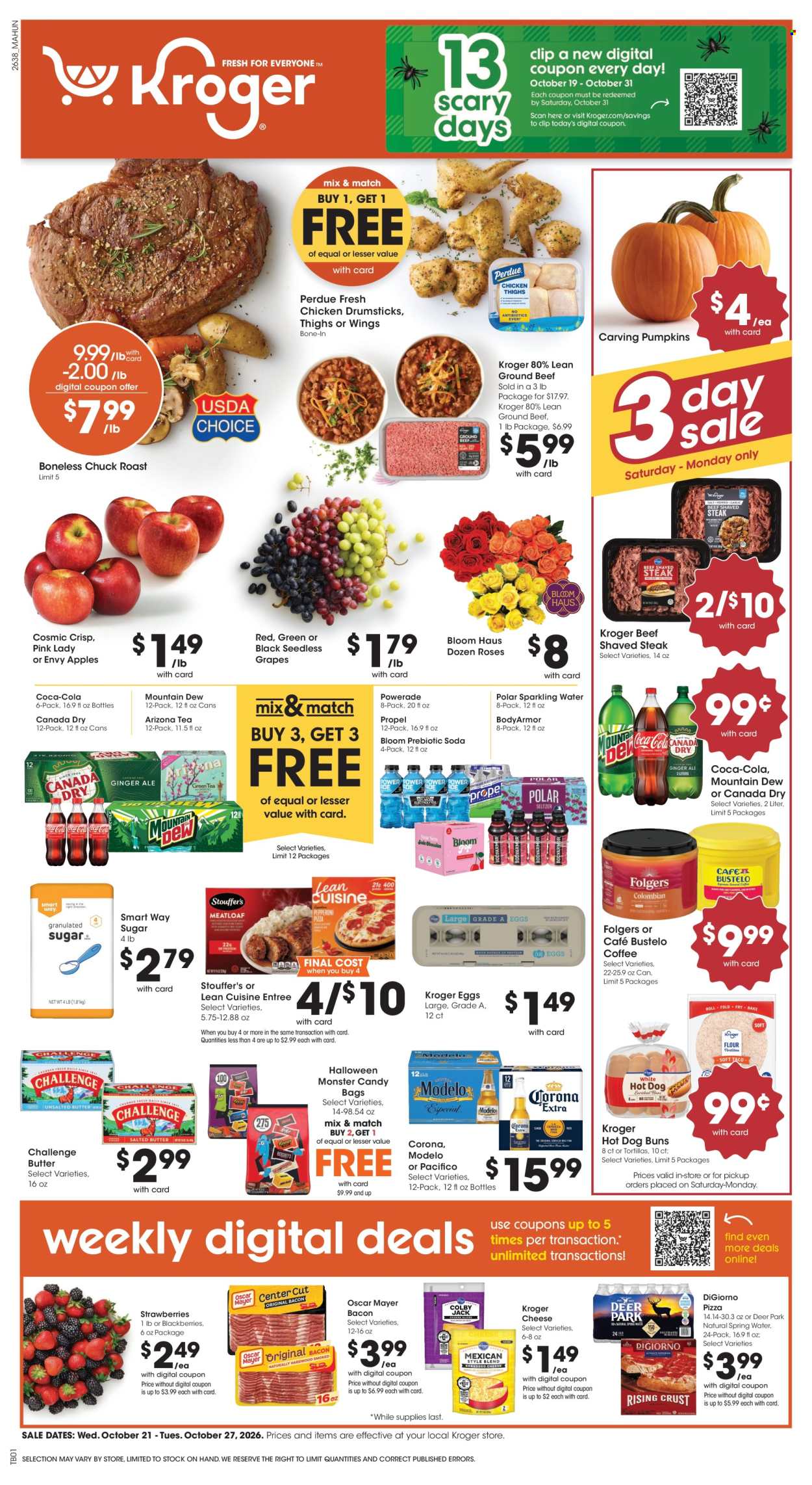 Kroger ad  - 10.21.2026 - 10.27.2026. Page 1