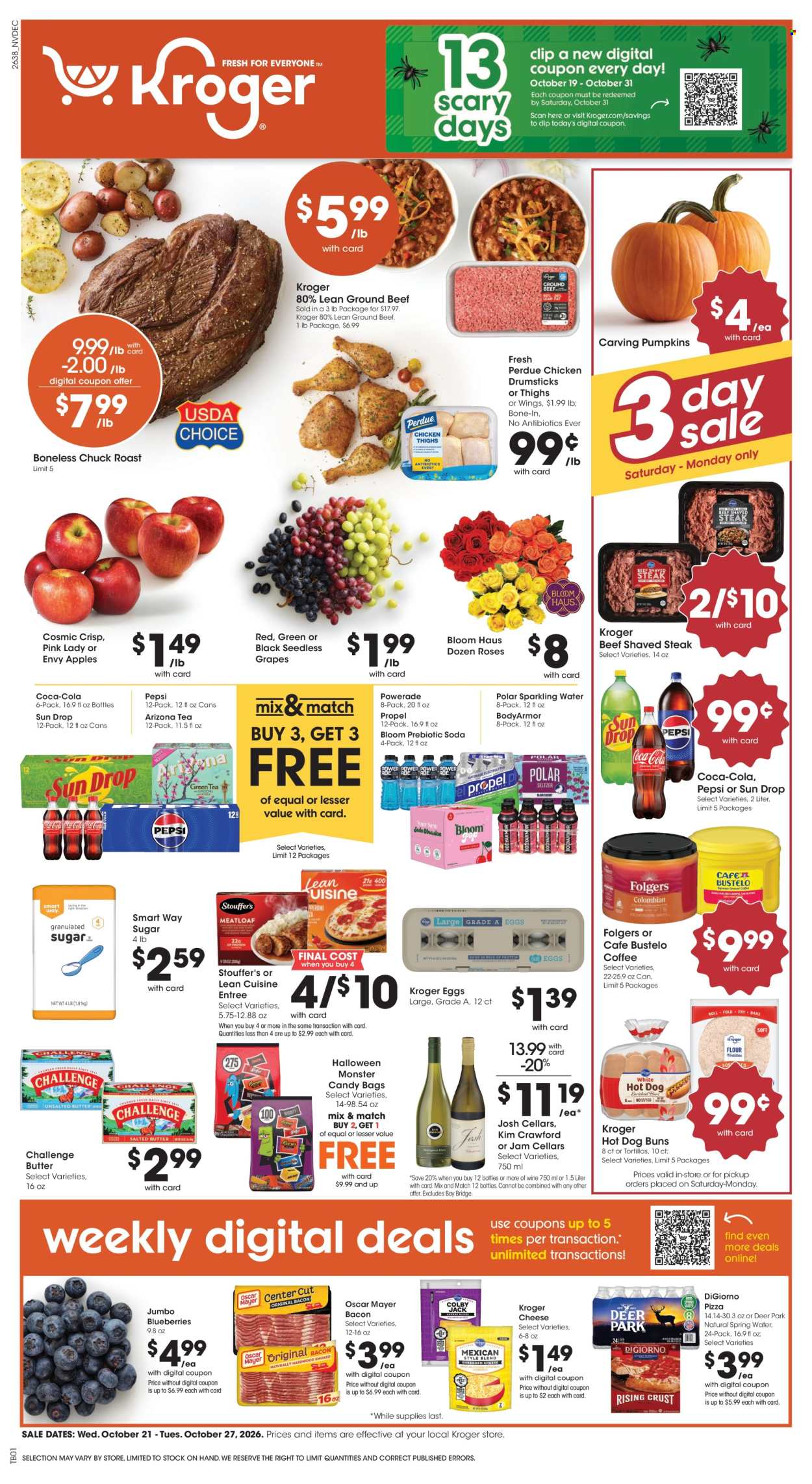 Kroger ad  - 10.21.2026 - 10.27.2026. Page 1