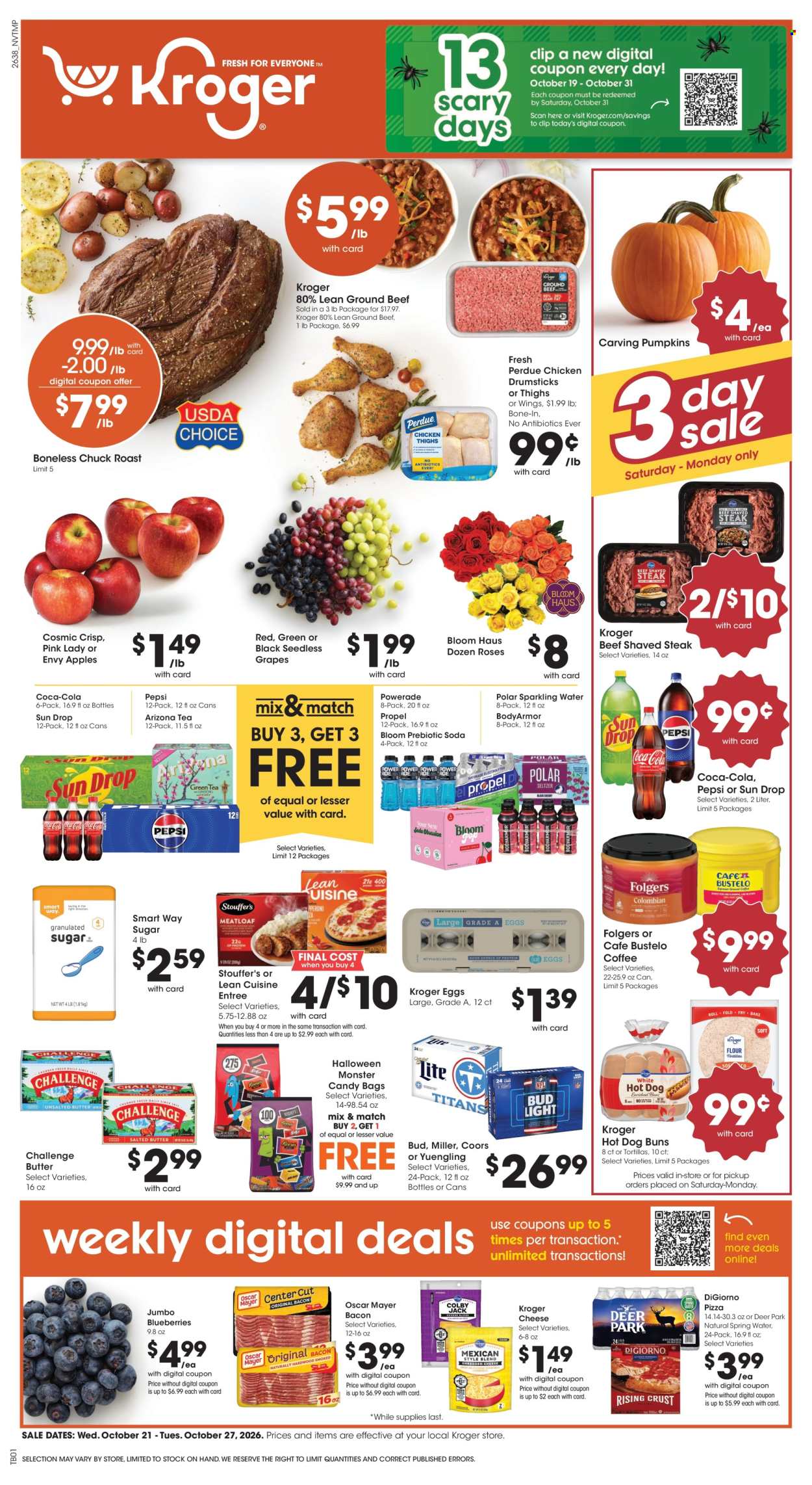 Kroger ad  - 10.21.2026 - 10.27.2026. Page 1