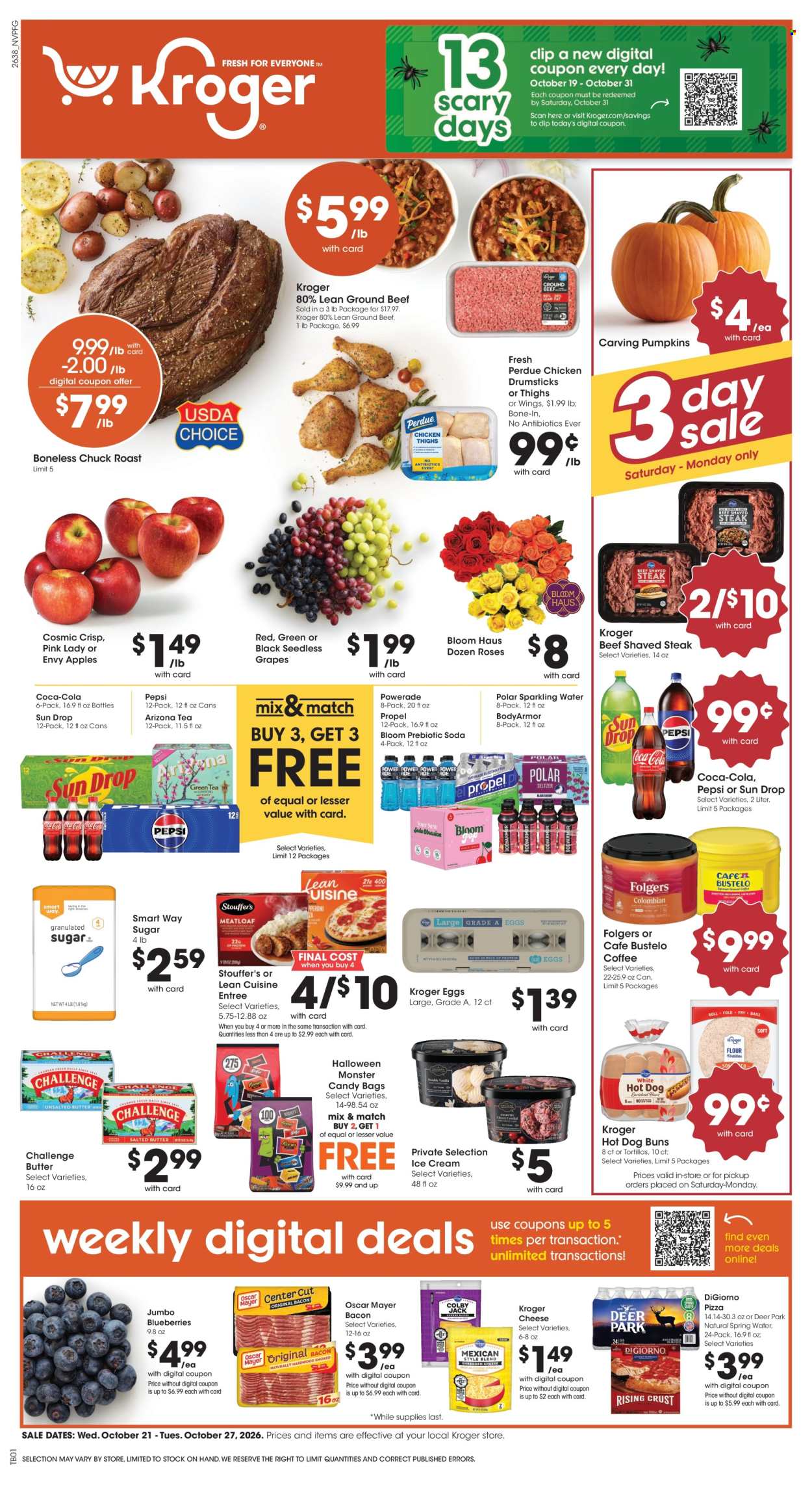 Kroger ad  - 10.21.2026 - 10.27.2026. Page 1