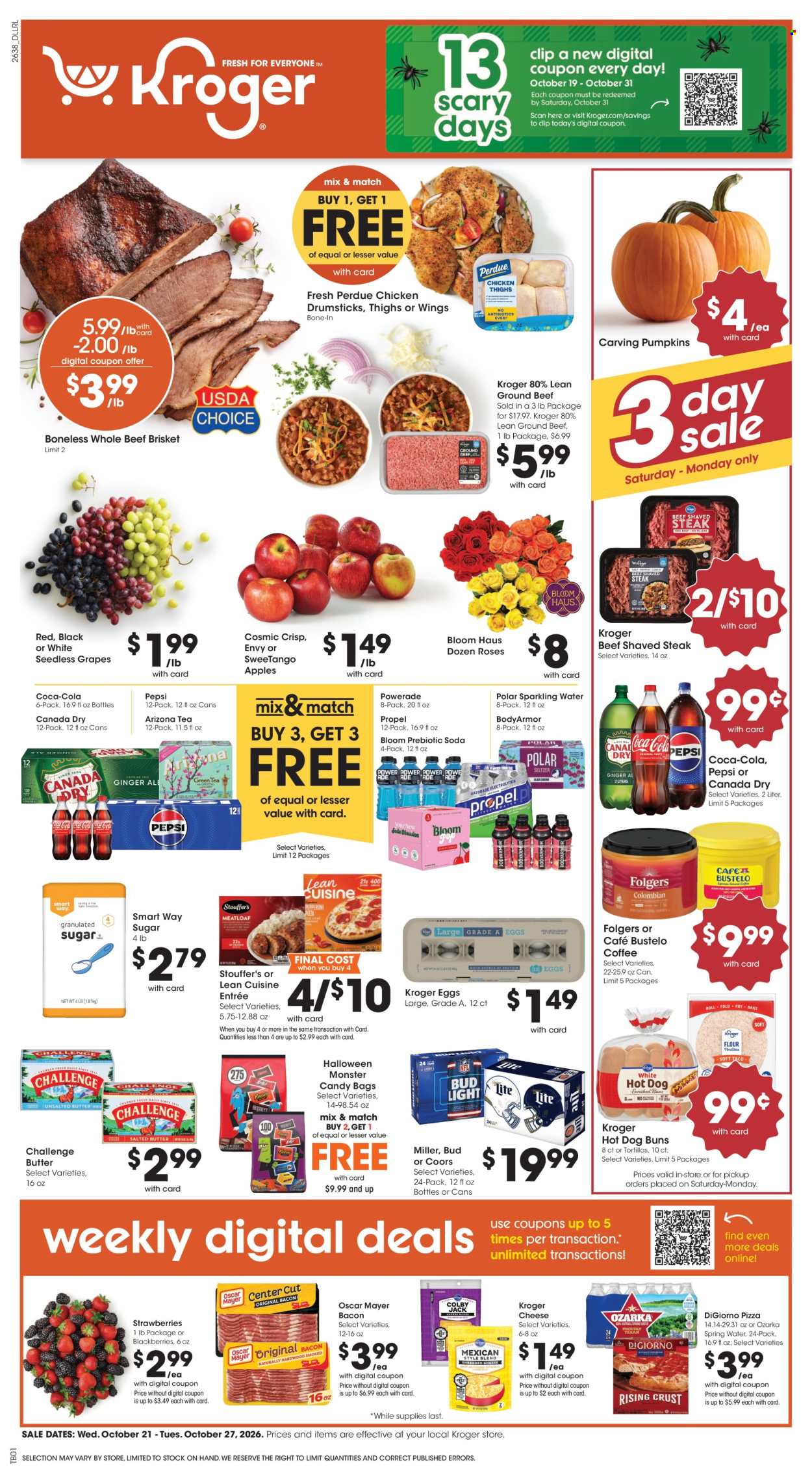 Kroger ad  - 10.21.2026 - 10.27.2026. Page 1