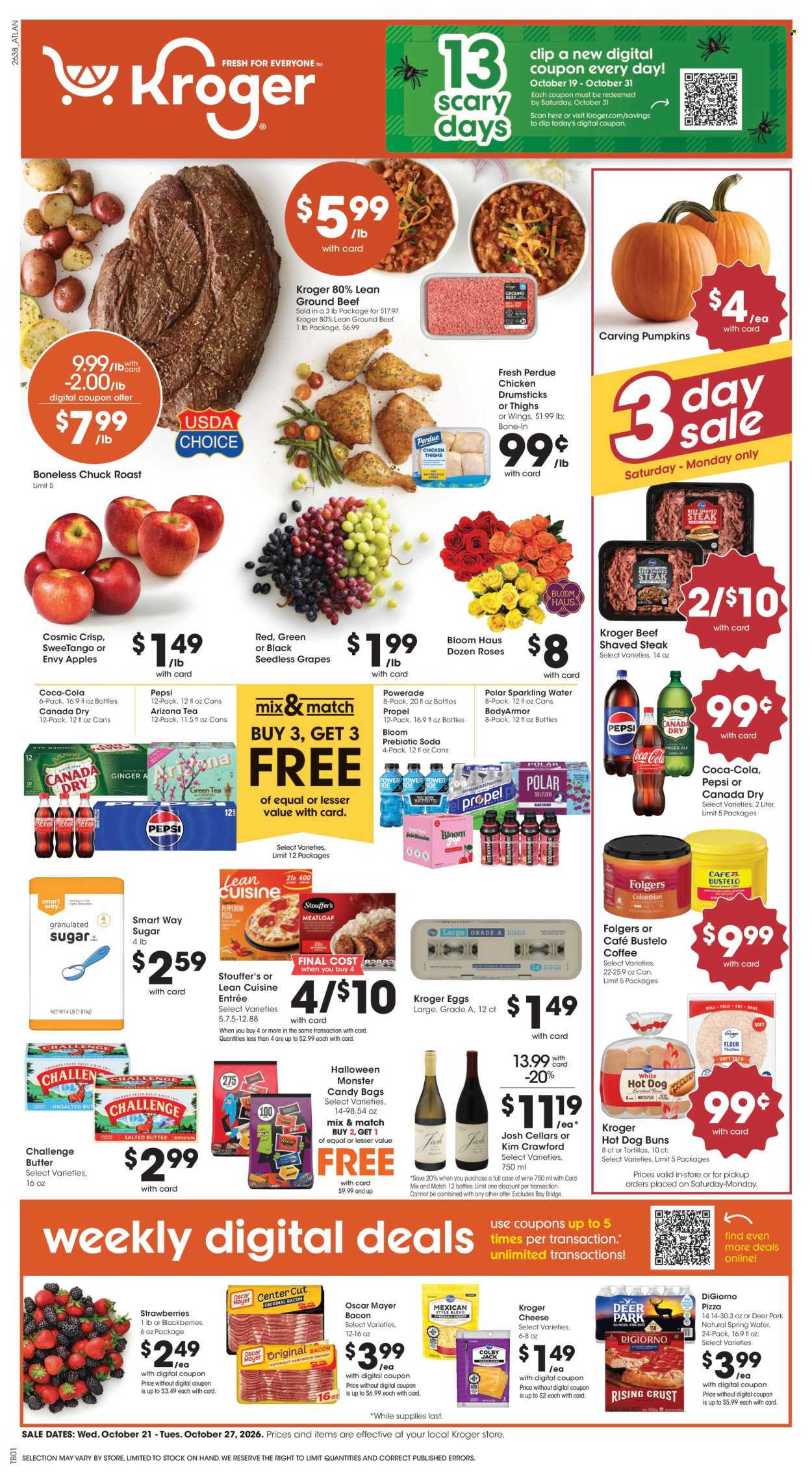 Kroger ad  - 10.21.2026 - 10.27.2026. Page 1