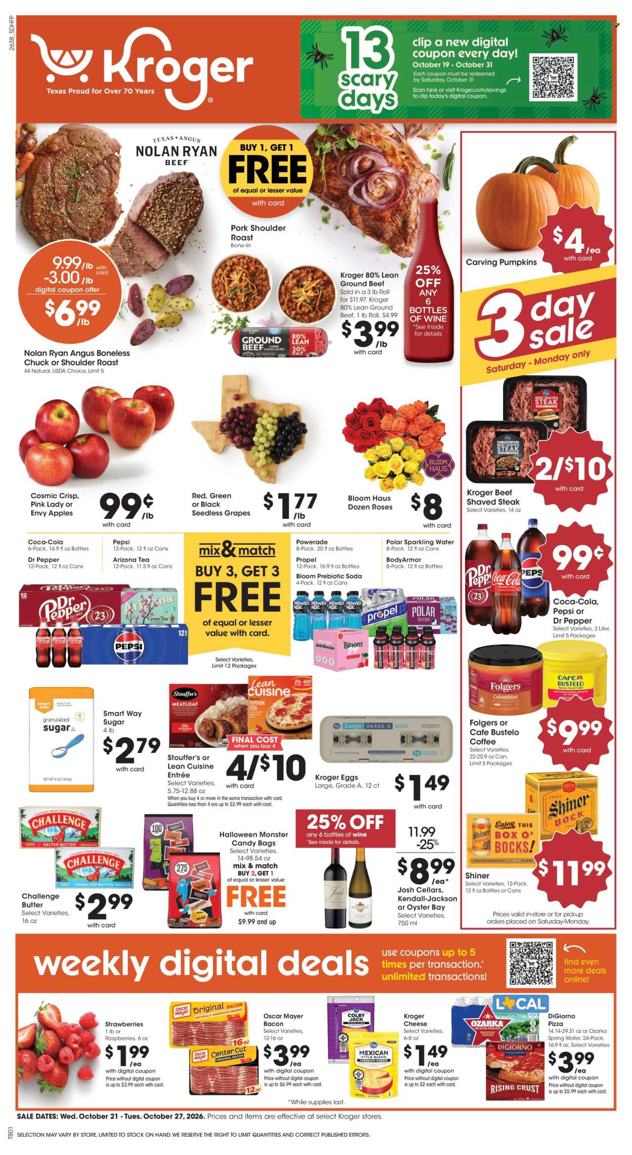 Kroger ad  - 10.21.2026 - 10.27.2026. Page 1
