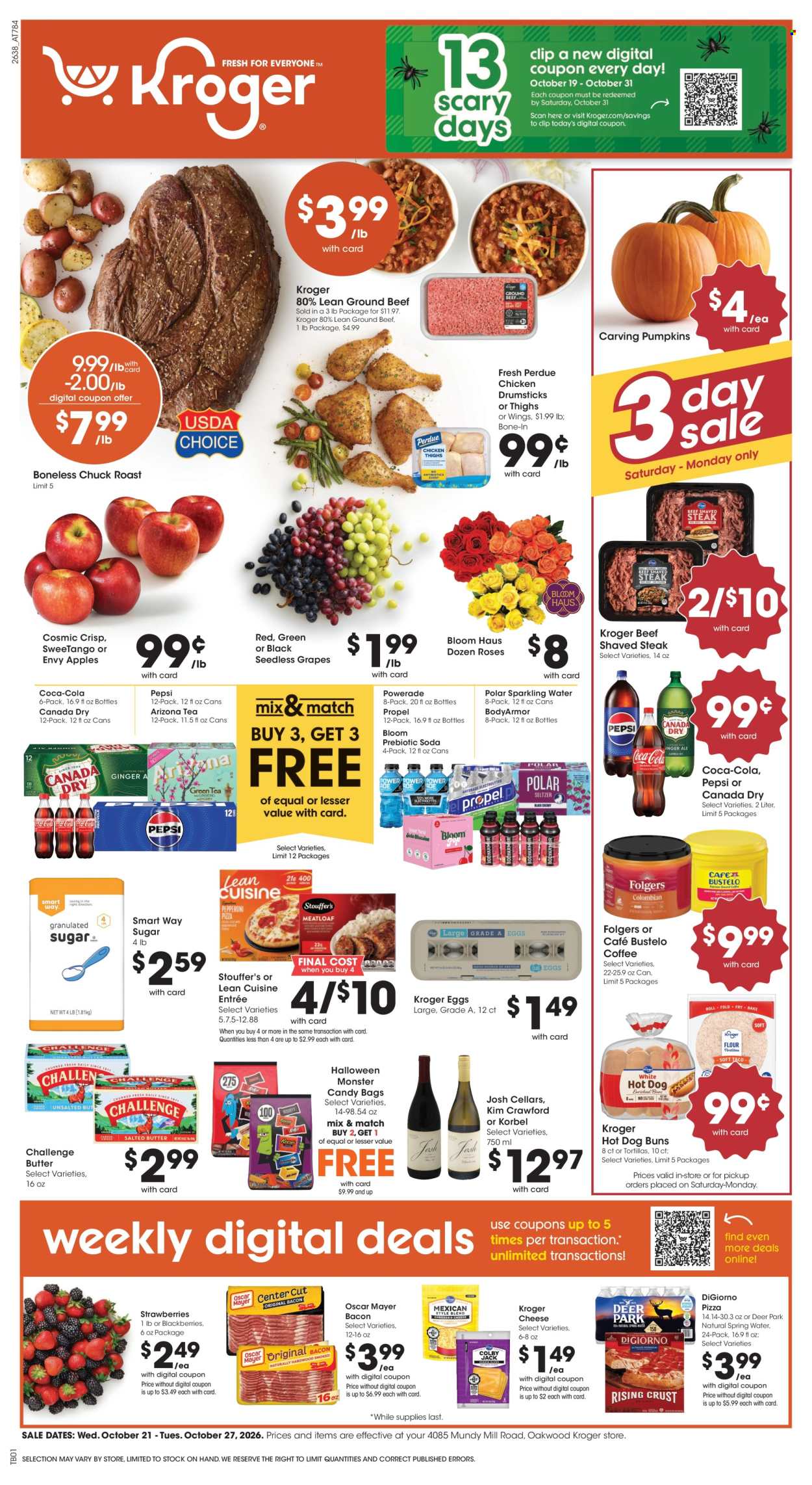 Kroger ad  - 10.21.2026 - 10.27.2026. Page 1