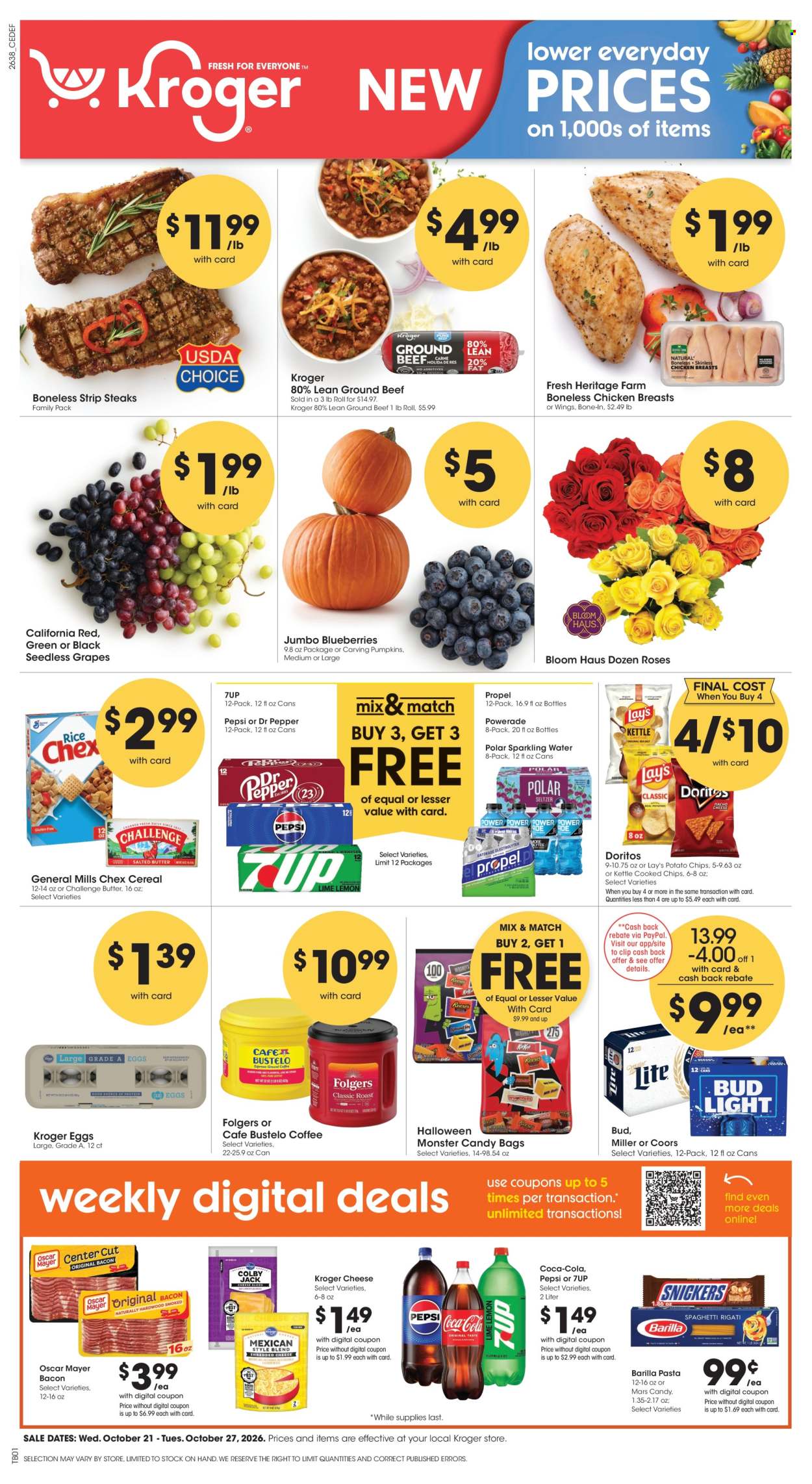 Kroger ad  - 10.21.2026 - 10.27.2026. Page 1