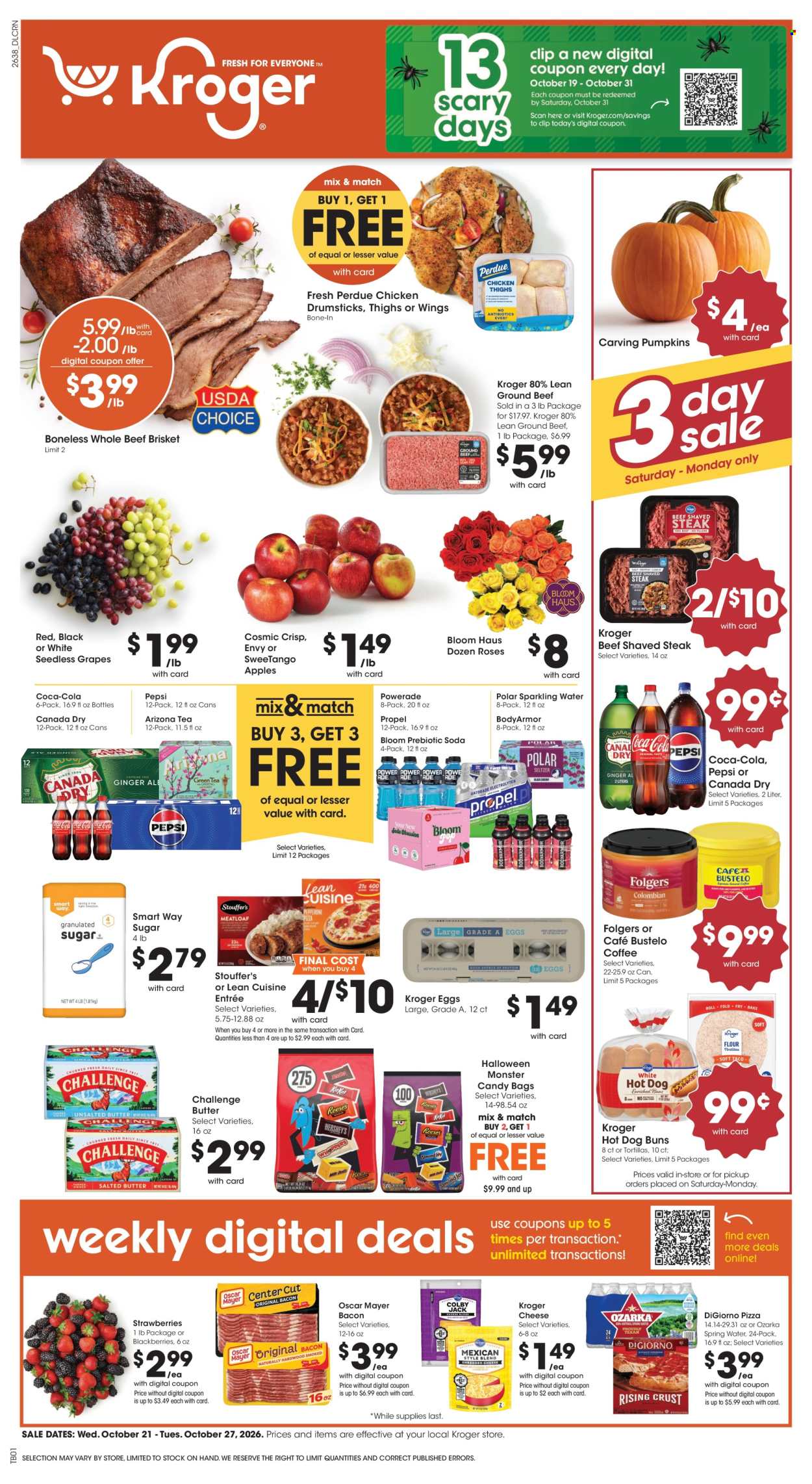 Kroger ad  - 10.21.2026 - 10.27.2026. Page 1