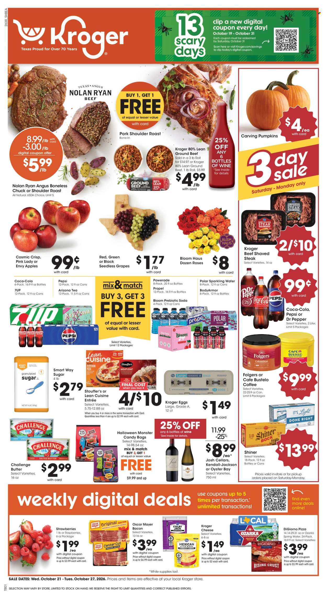 Kroger ad  - 10.21.2026 - 10.27.2026. Page 1