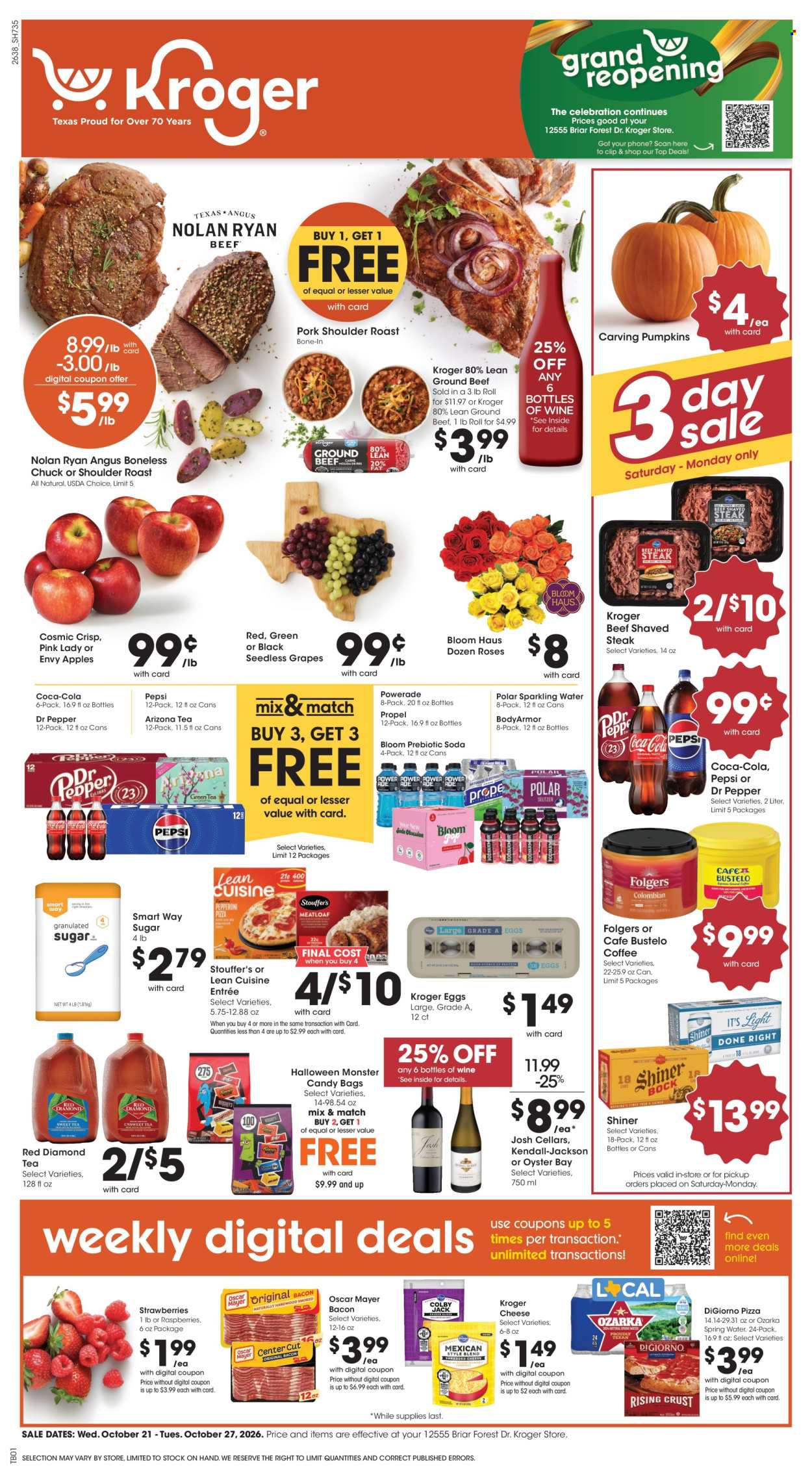 Kroger ad  - 10.21.2026 - 10.27.2026. Page 1