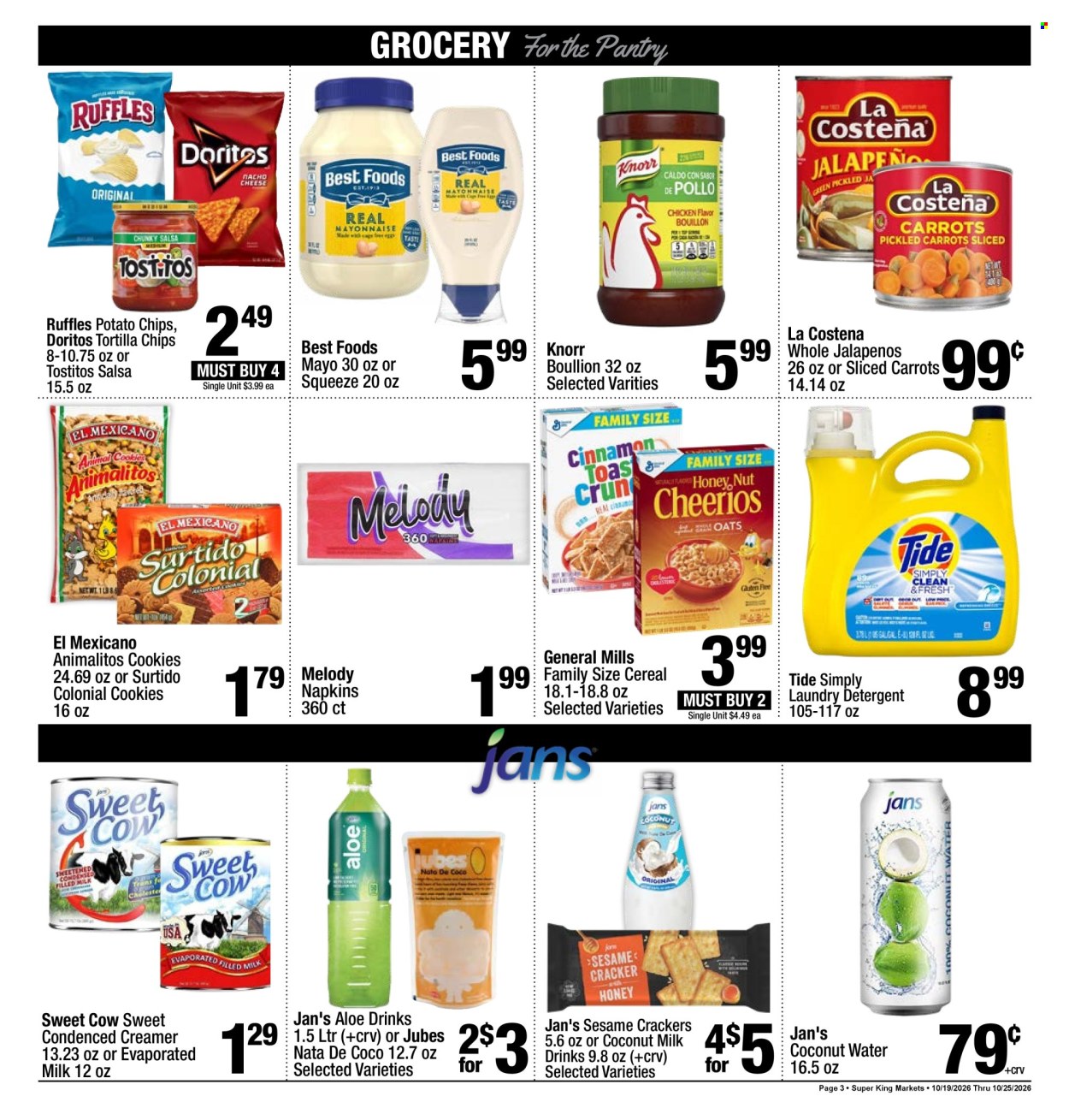 Super King Markets ad  - 10.19.2026 - 10.25.2026. Page 3