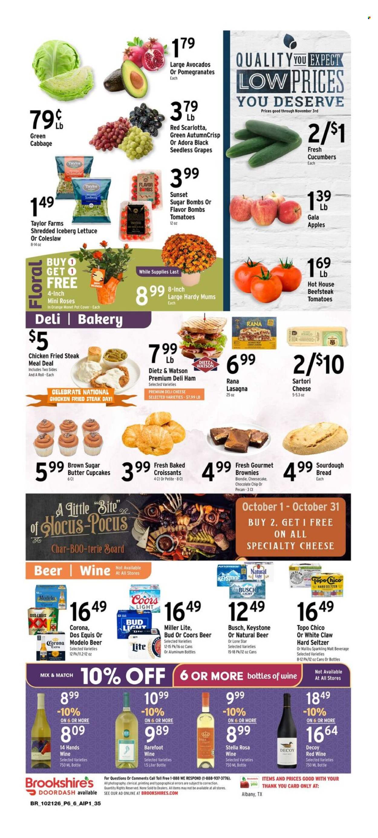 Brookshires ad  - 10.21.2026 - 10.27.2026. Page 6