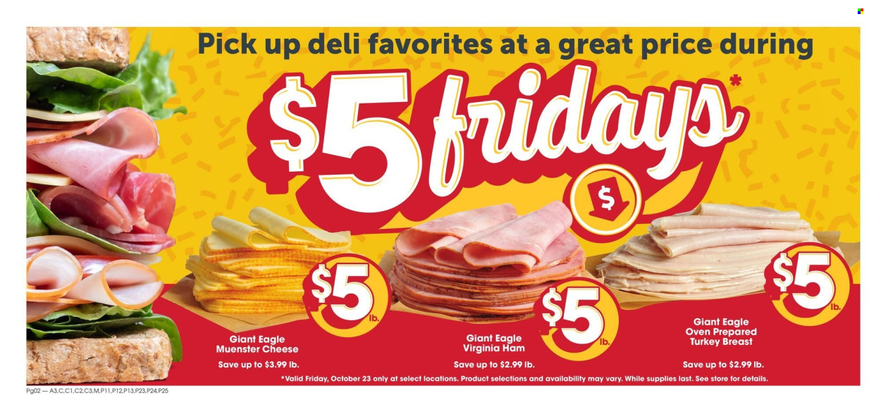 Giant Eagle ad  - 10.22.2026 - 10.28.2026. Page 3