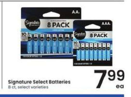 Signature Select Batteries