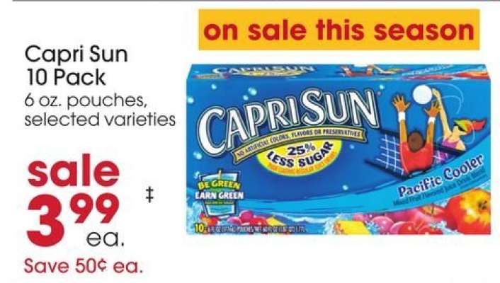 Capri Sun 10 Pack