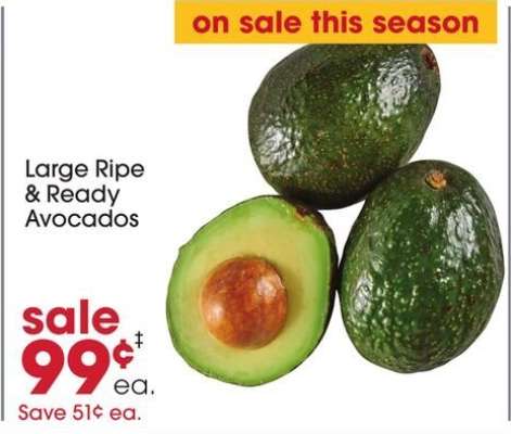 Large Ripe & Ready Avocados