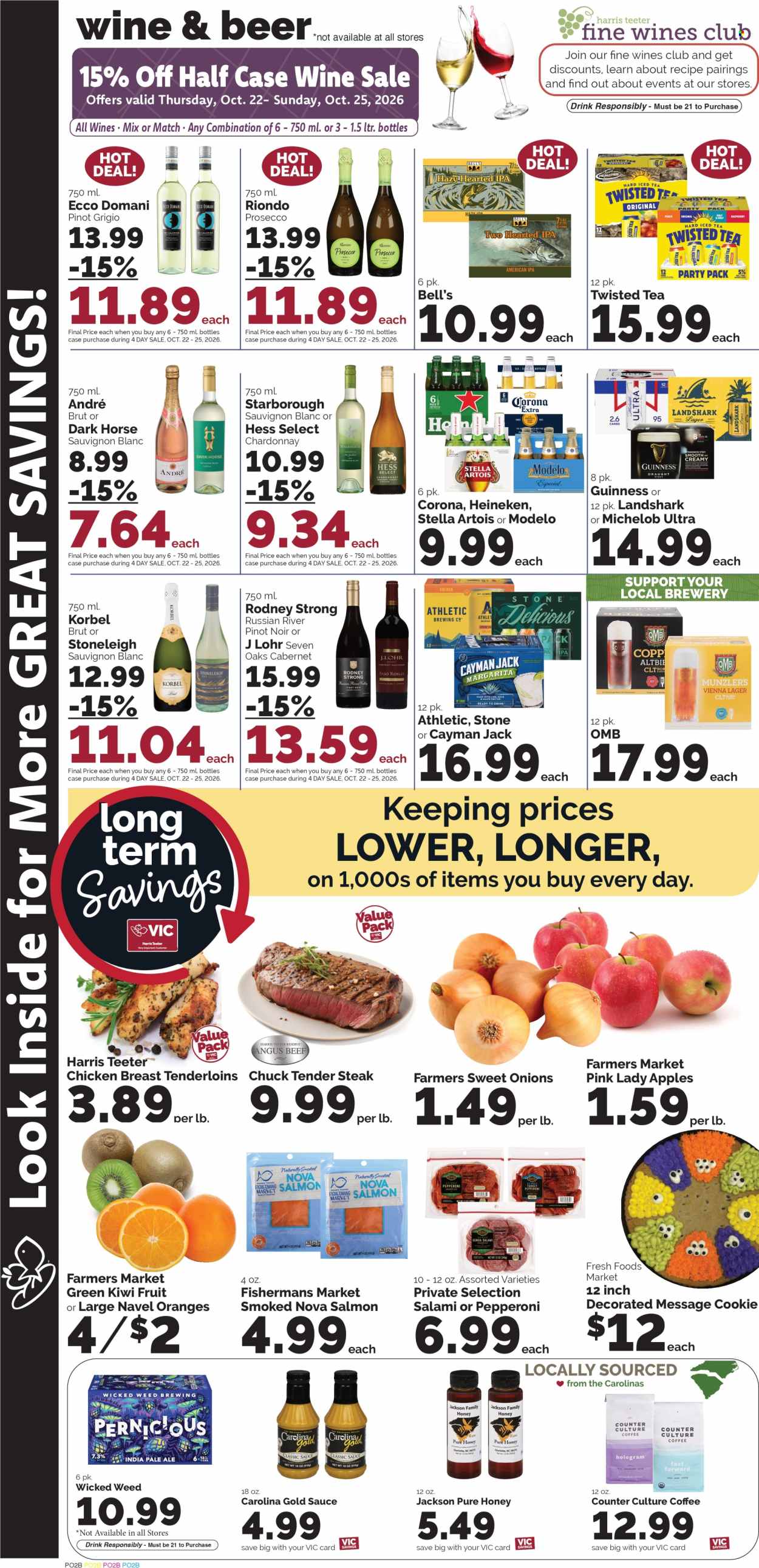 Harris Teeter ad  - 10.21.2026 - 10.27.2026. Page 8