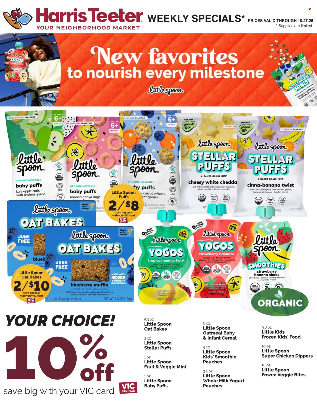 Harris Teeter ad  - 10.21.2026 - 10.27.2026. Page 12