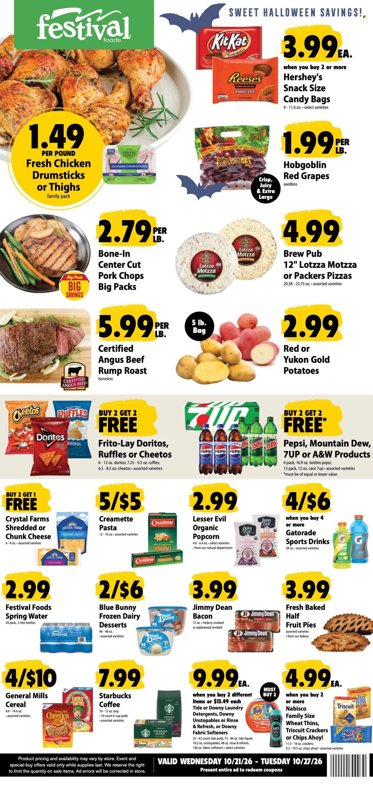 Festival Foods ad  - 10.21.2026 - 10.27.2026. Page 1