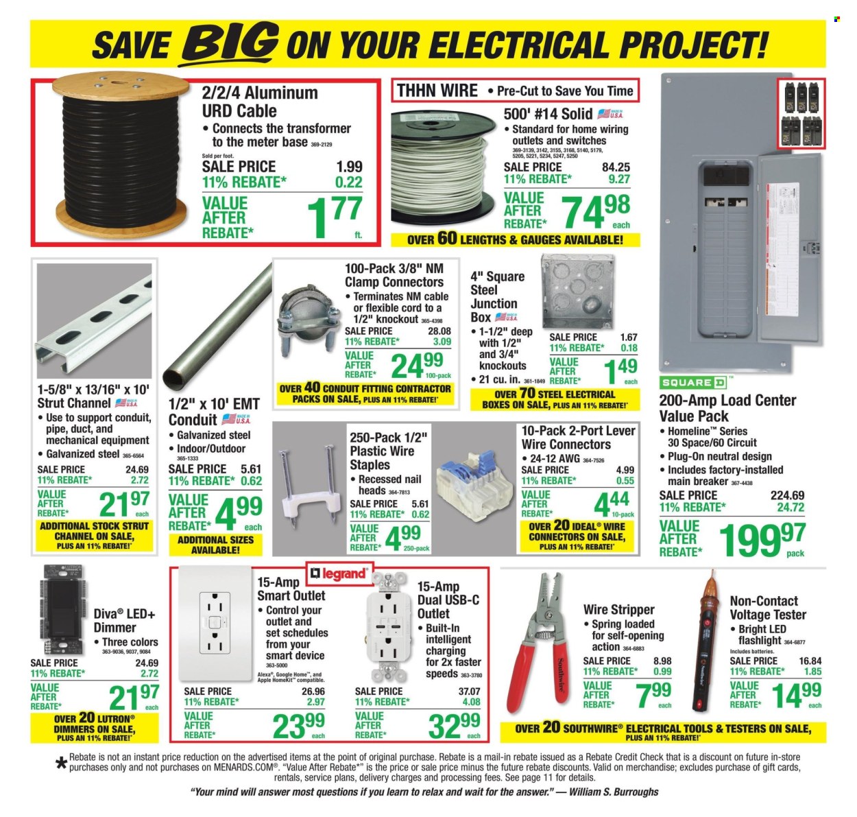 Menards ad  - 10.22.2026 - 11.01.2026. Page 11