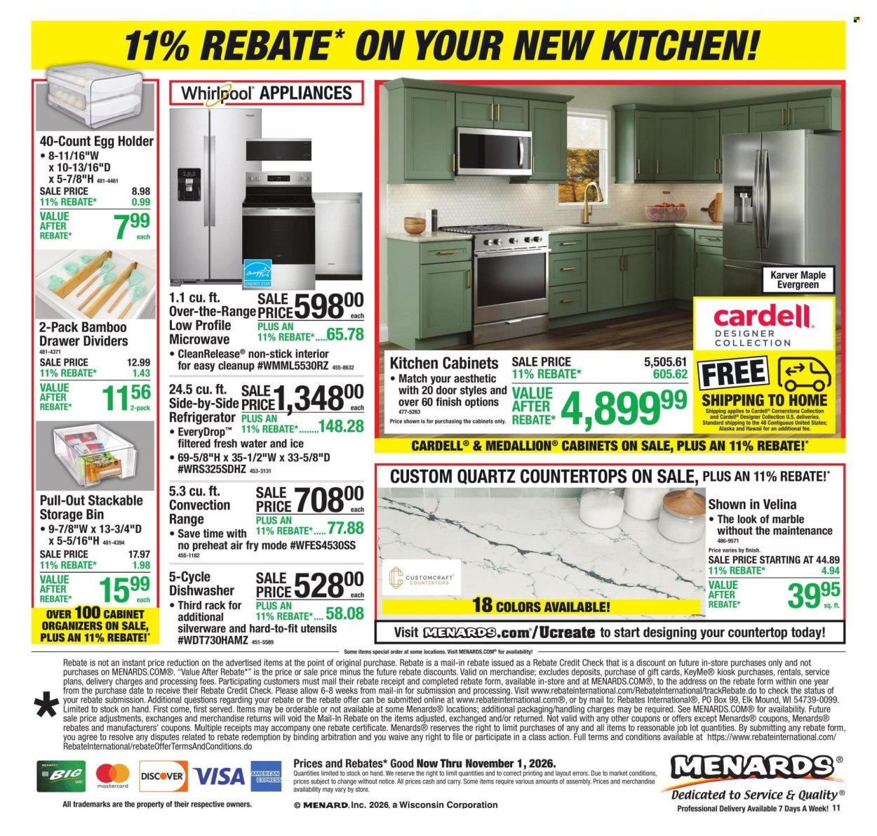 Menards ad  - 10.22.2026 - 11.01.2026. Page 17