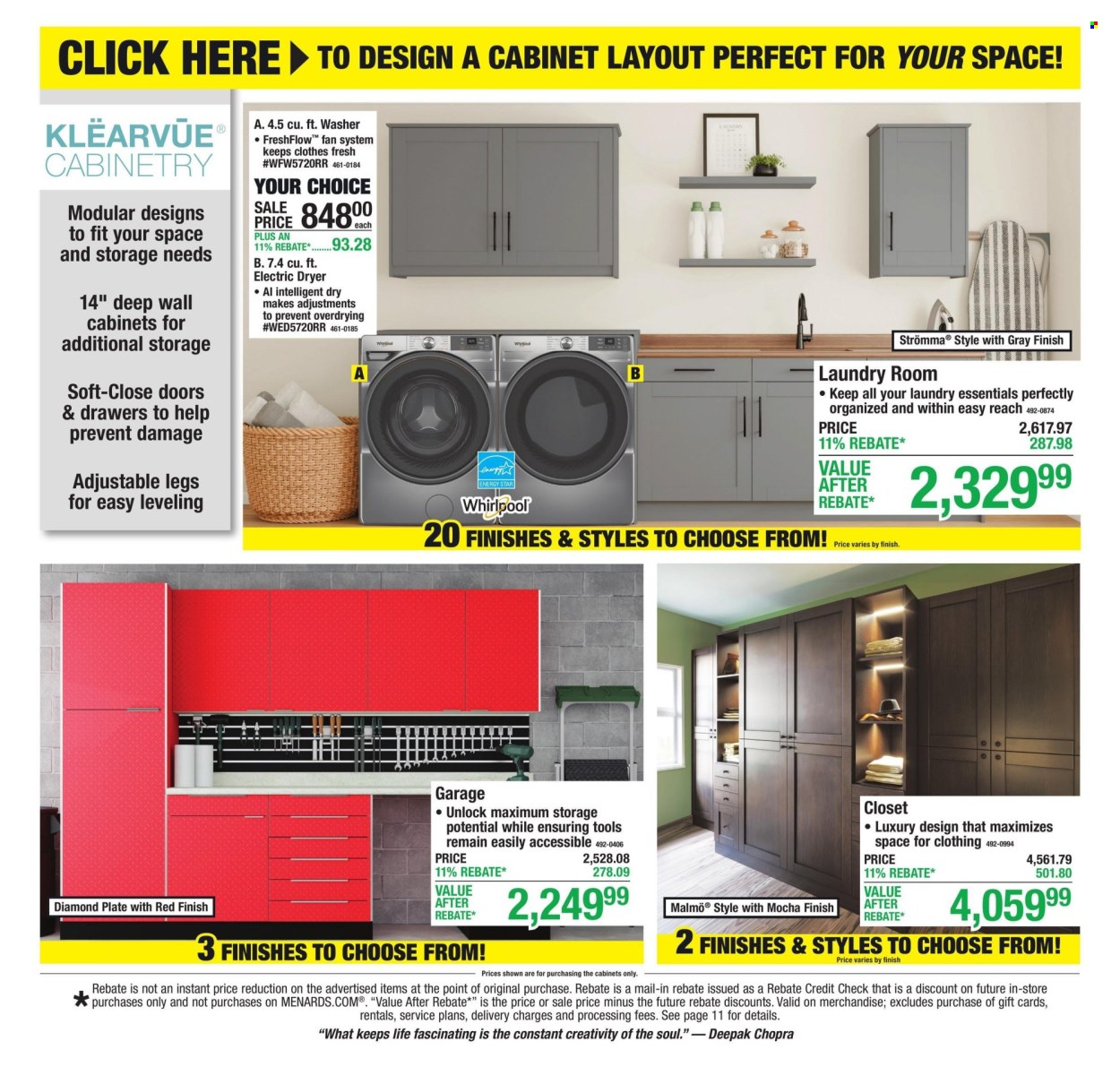 Menards ad  - 10.22.2026 - 11.01.2026. Page 19