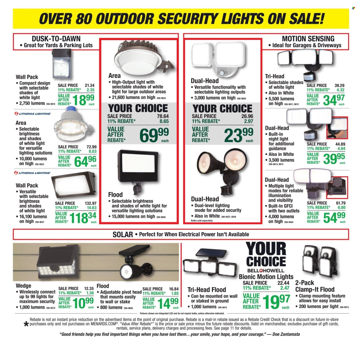Menards ad  - 10.22.2026 - 11.01.2026. Page 10