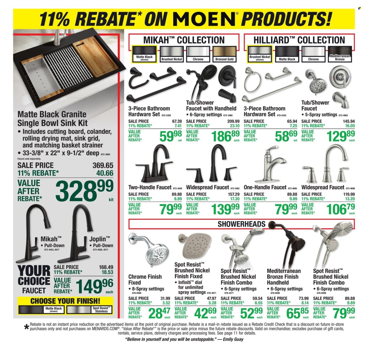 Menards ad  - 10.22.2026 - 11.01.2026. Page 18