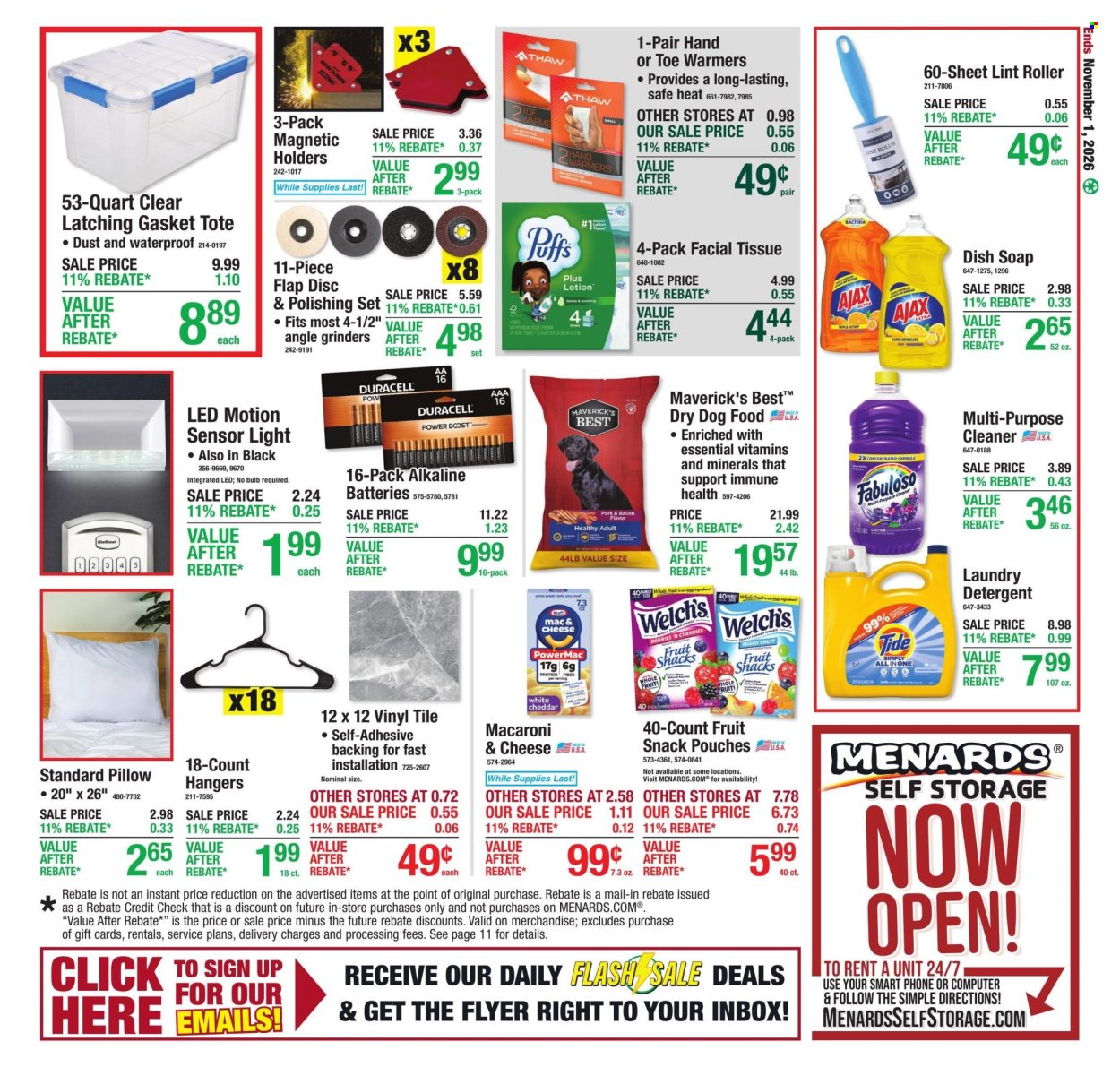 Menards ad  - 10.22.2026 - 11.01.2026. Page 20