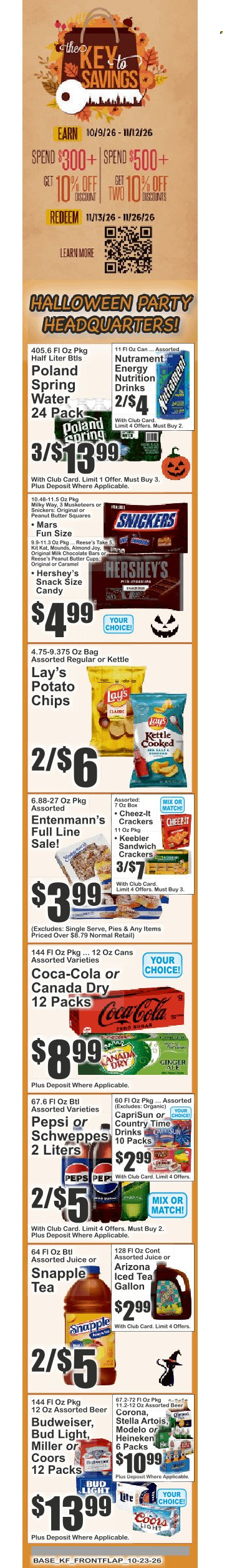 Key Food ad  - 10.23.2026 - 10.29.2026. Page 7