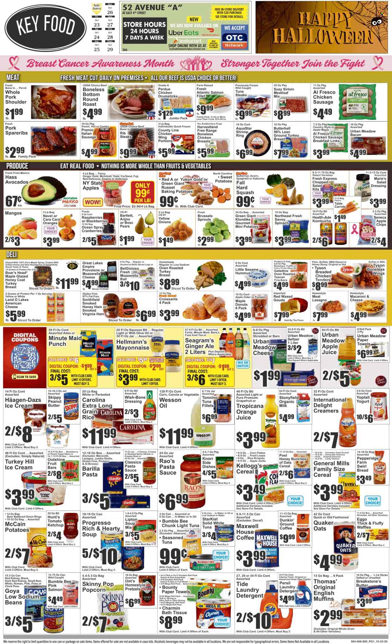 Key Food ad  - 10.23.2026 - 10.29.2026. Page 1