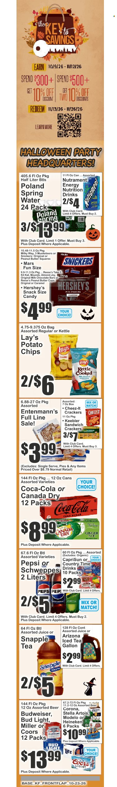 Key Food ad  - 10.23.2026 - 10.29.2026. Page 5