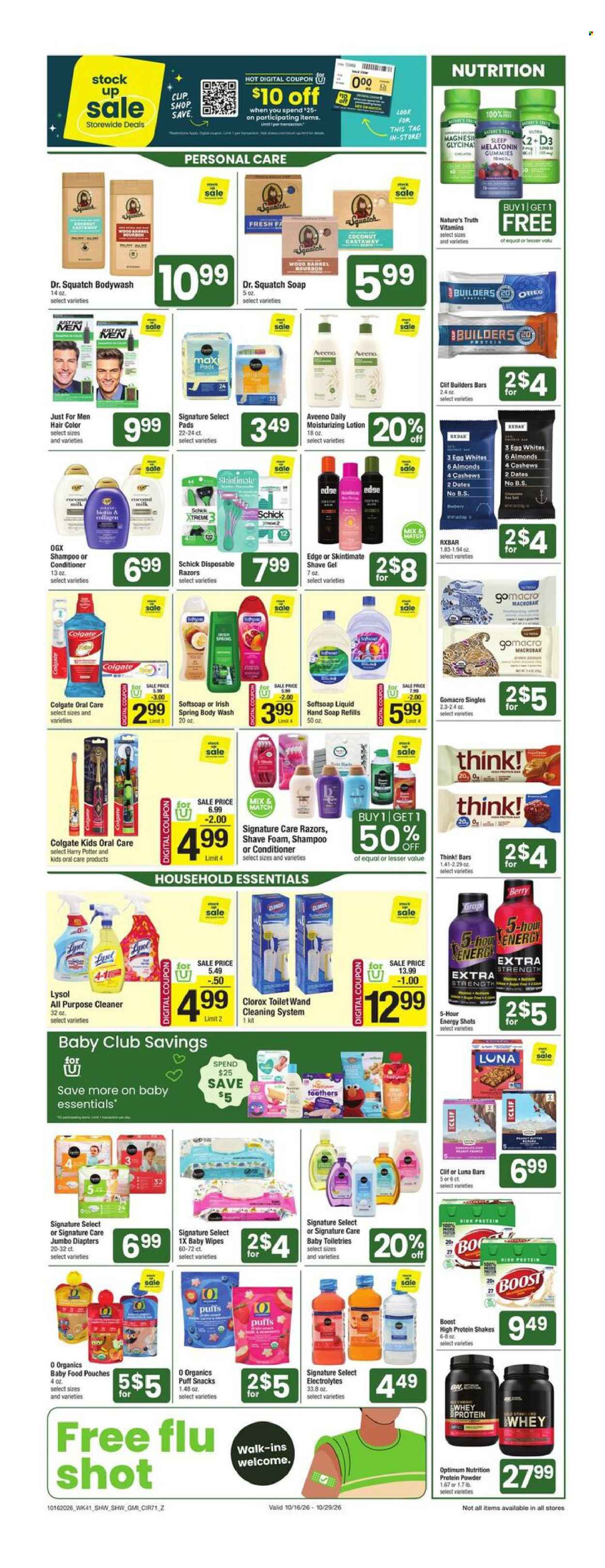 Shaw’s ad  - 10.23.2026 - 10.29.2026. Page 6