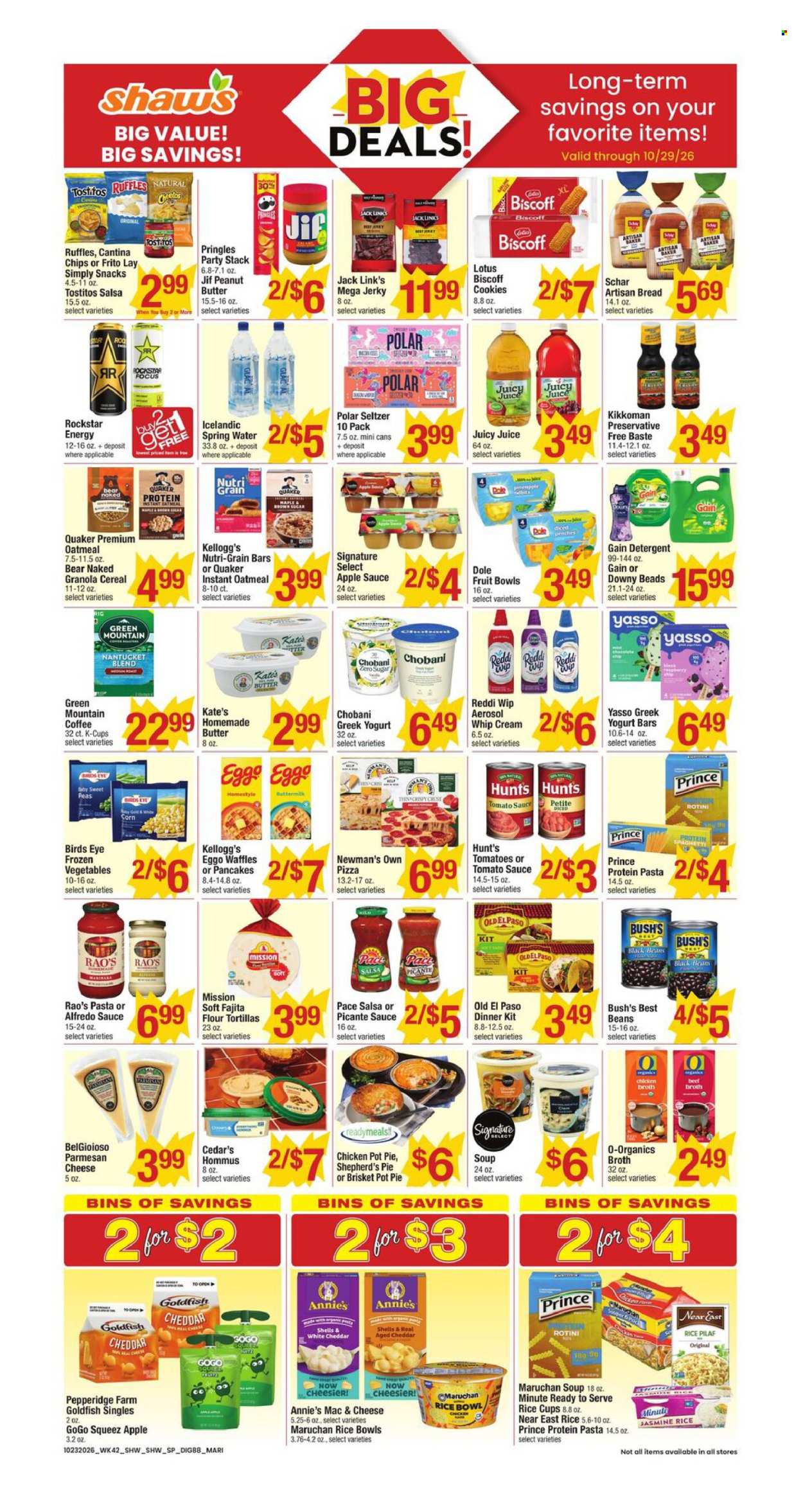 Shaw’s ad  - 10.23.2026 - 10.29.2026. Page 8