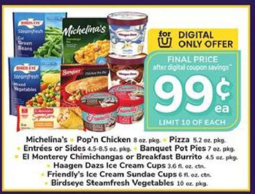 Various Frozen Foods