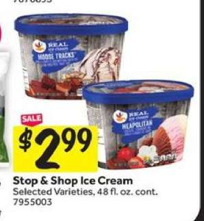 Stop & Shop Ice Cream